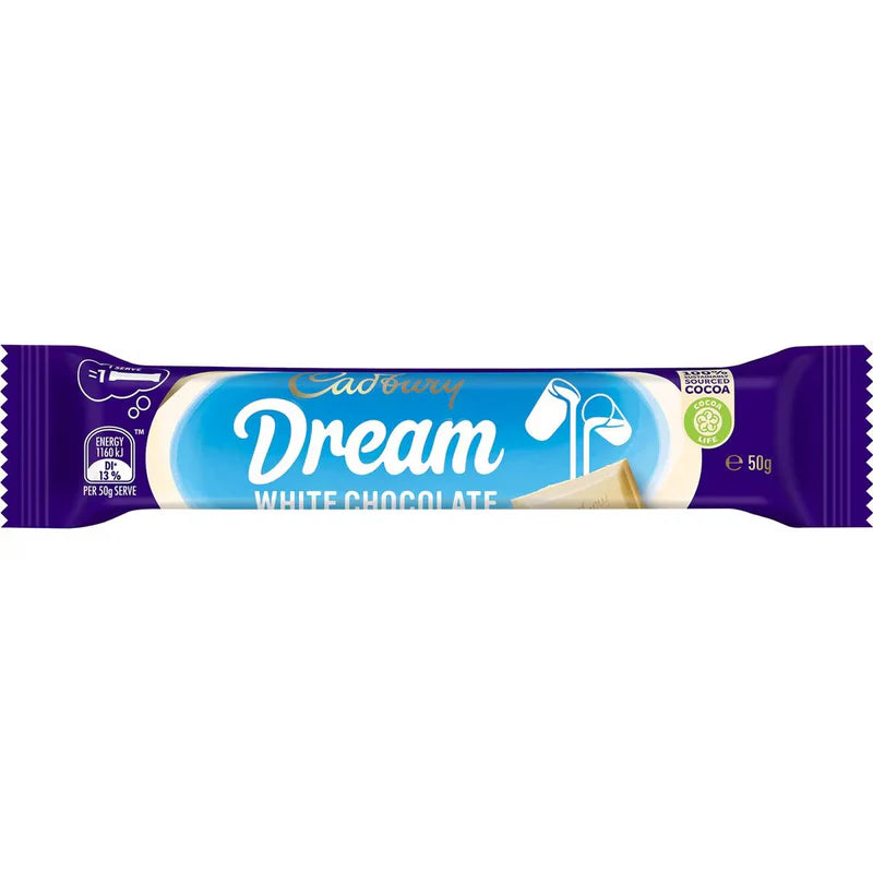 Cadbury Dream White Chocolate 50g