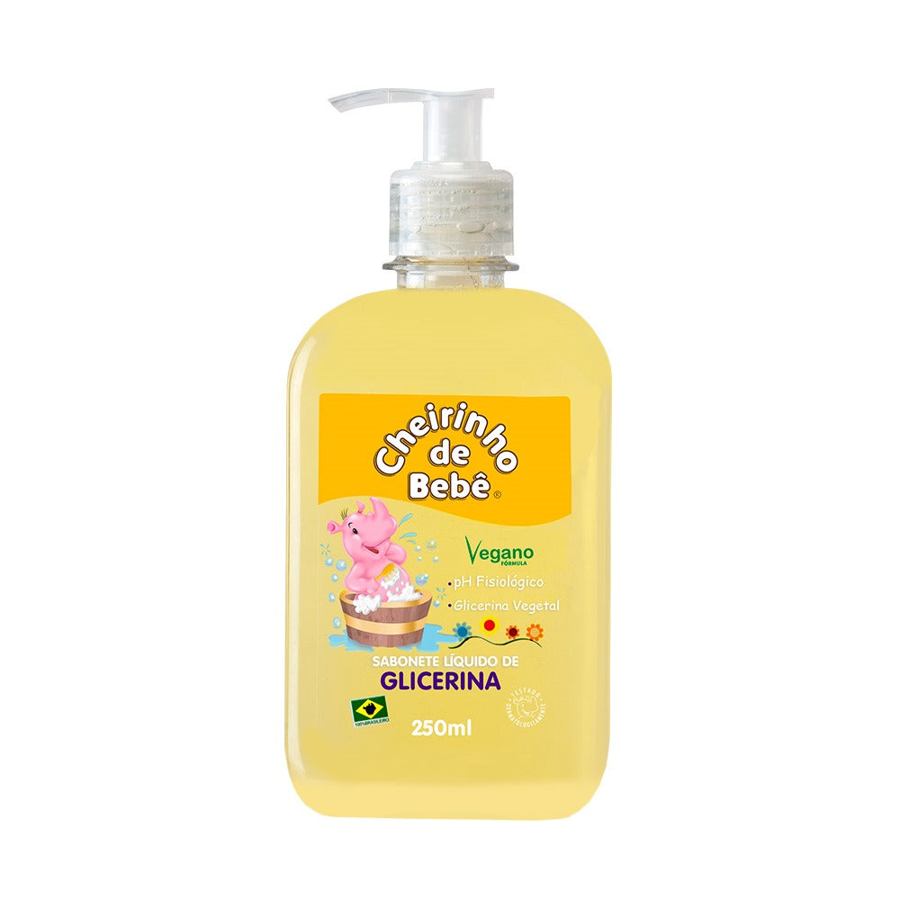 Cheirinho De Bebe Sabonete Liquido Glicerinado 250ml