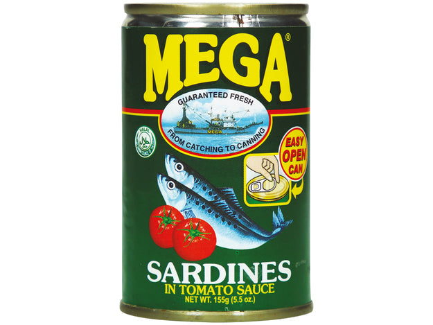 Sardines In Tomato Sauce 155g (Mega)