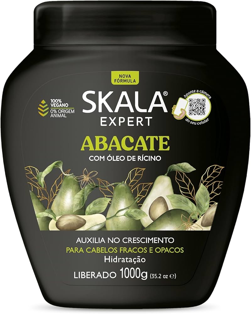 Skala Abacate Creme Tratamento Capilar 1kg