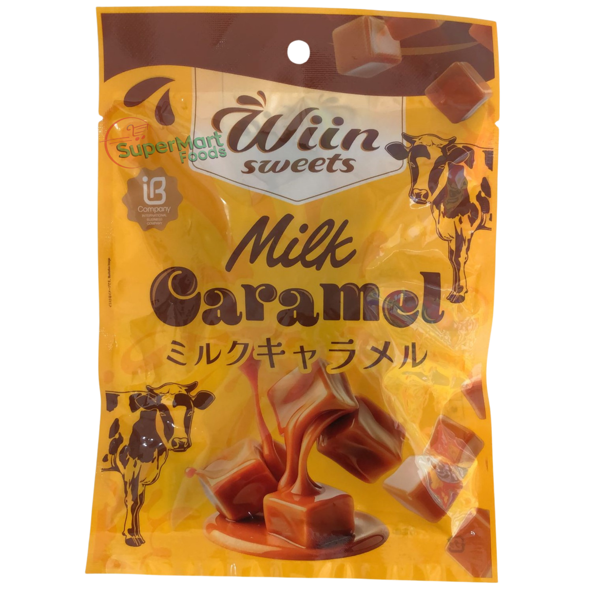 Bala de caramelo (Milk Caramel 75g Wiin )