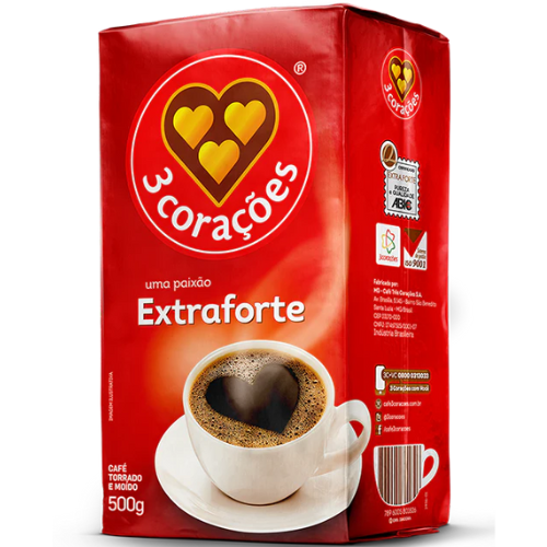 3 Corações Café Extraforte 500g - SuperMart.japan
