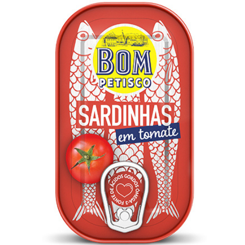 Sardinhas em Tomate Bom Petisco 120g
