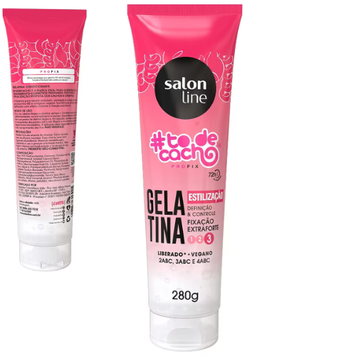 Gelatinha Definiçao e Controle Fixação Extraforte 280g (Salon Line)