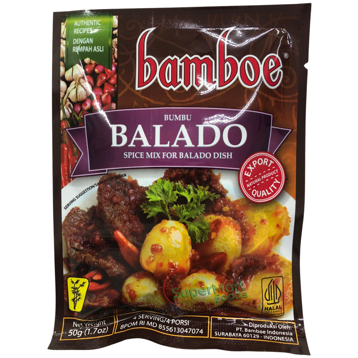 Bamboe Balado 50g