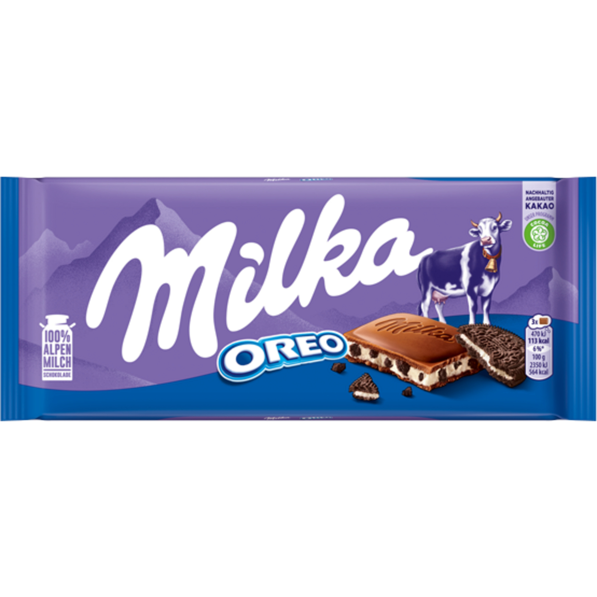 Chocolate Milka Oreo 100g