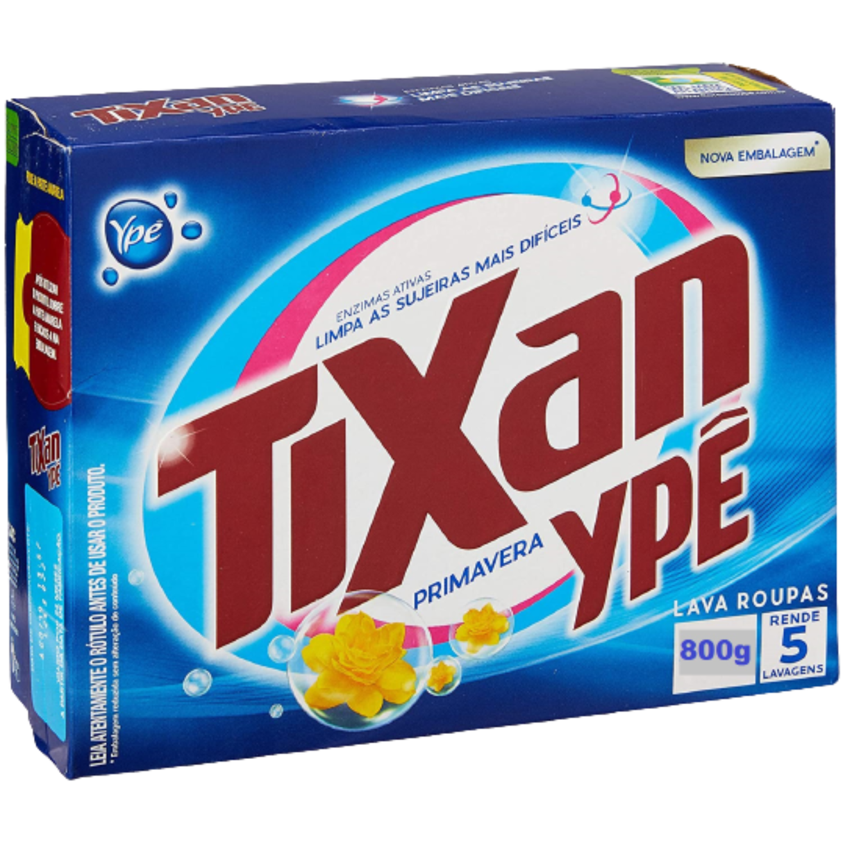 Tixan Ype Lava Roupas Concentrado Primavera 800g