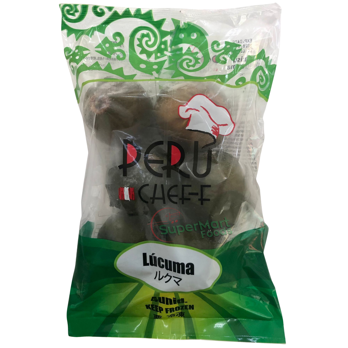Lucuma Entera (Congelada) 750g Peru Cheff