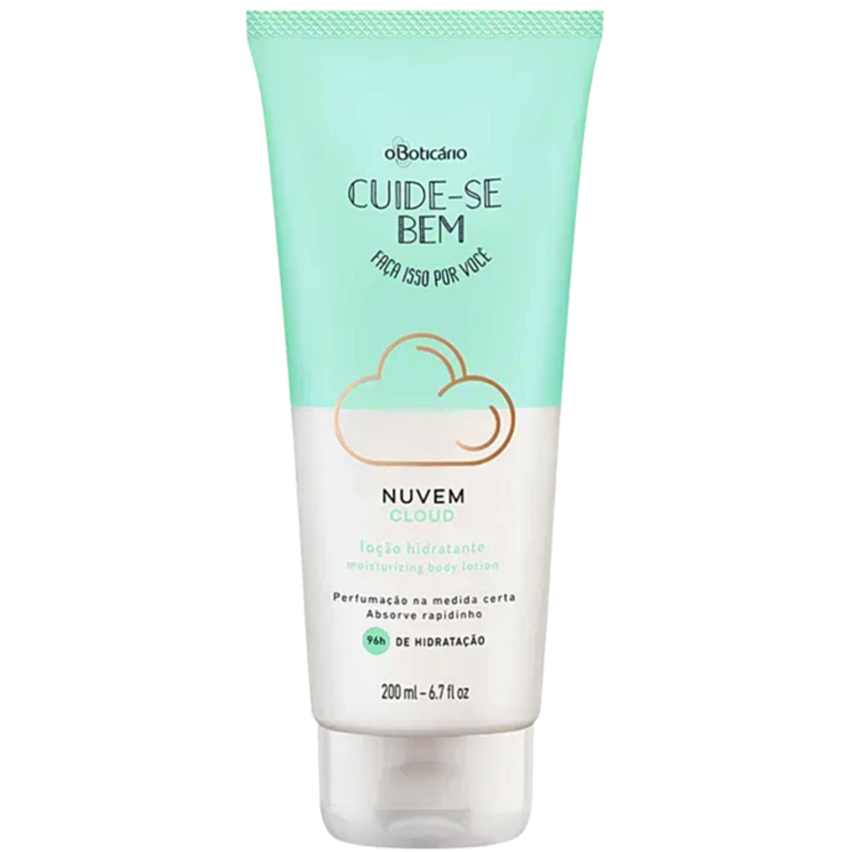 Oboticário Nuvem Loção Desodorante Hidratante 200ml