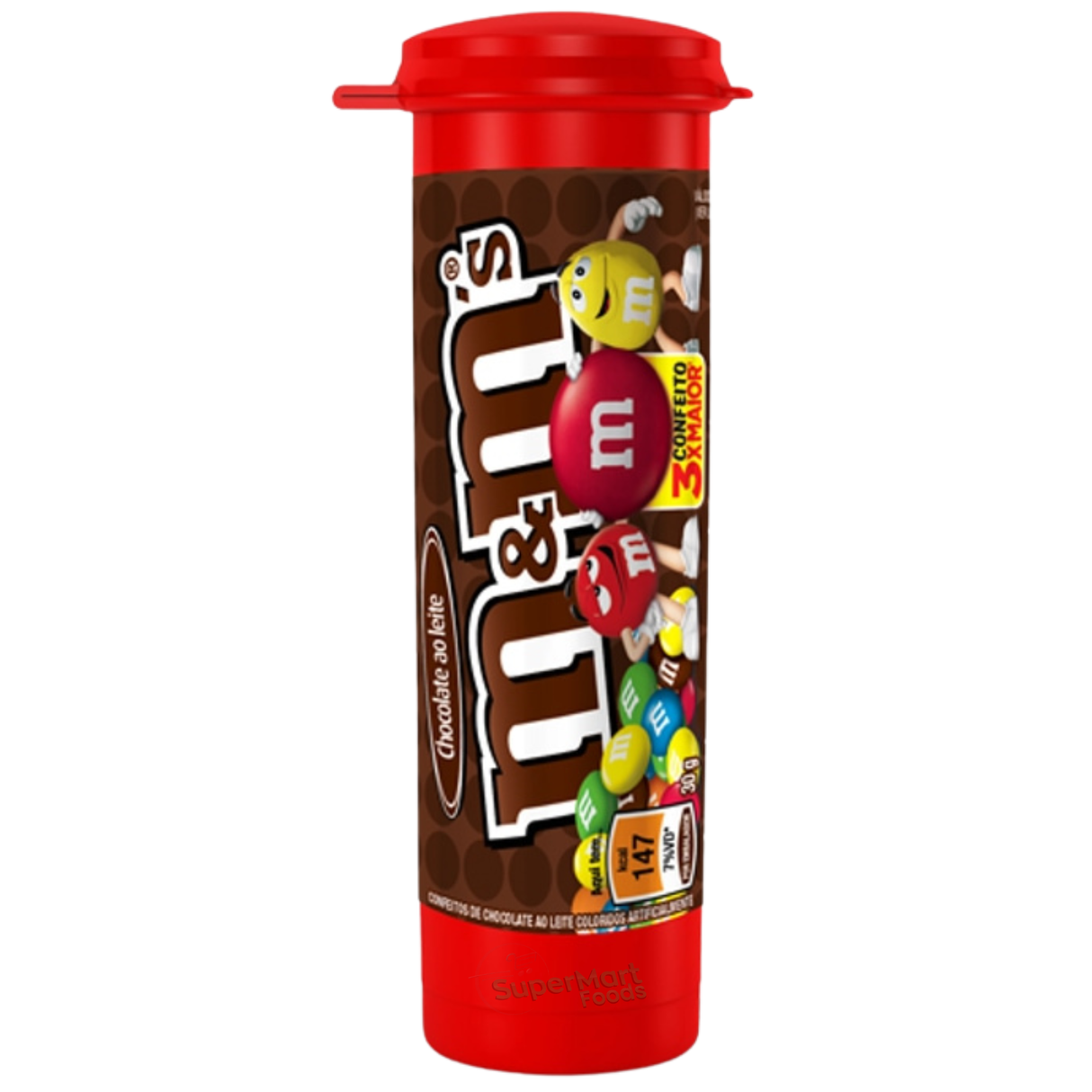 Confete de Chocolate M&M's Tubes 30g