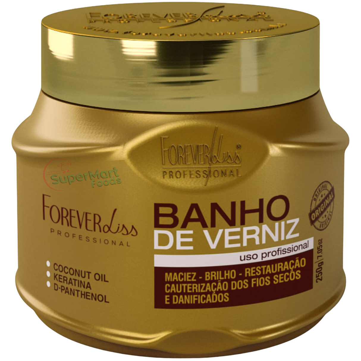 Máscara Banho De Verniz Forever Liss 250g