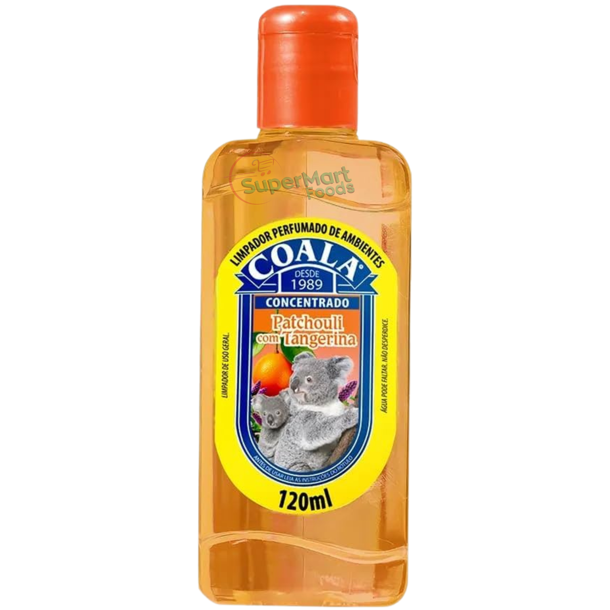 Coala Limpador Perfumado Patchouli Com Tangerina 120ml