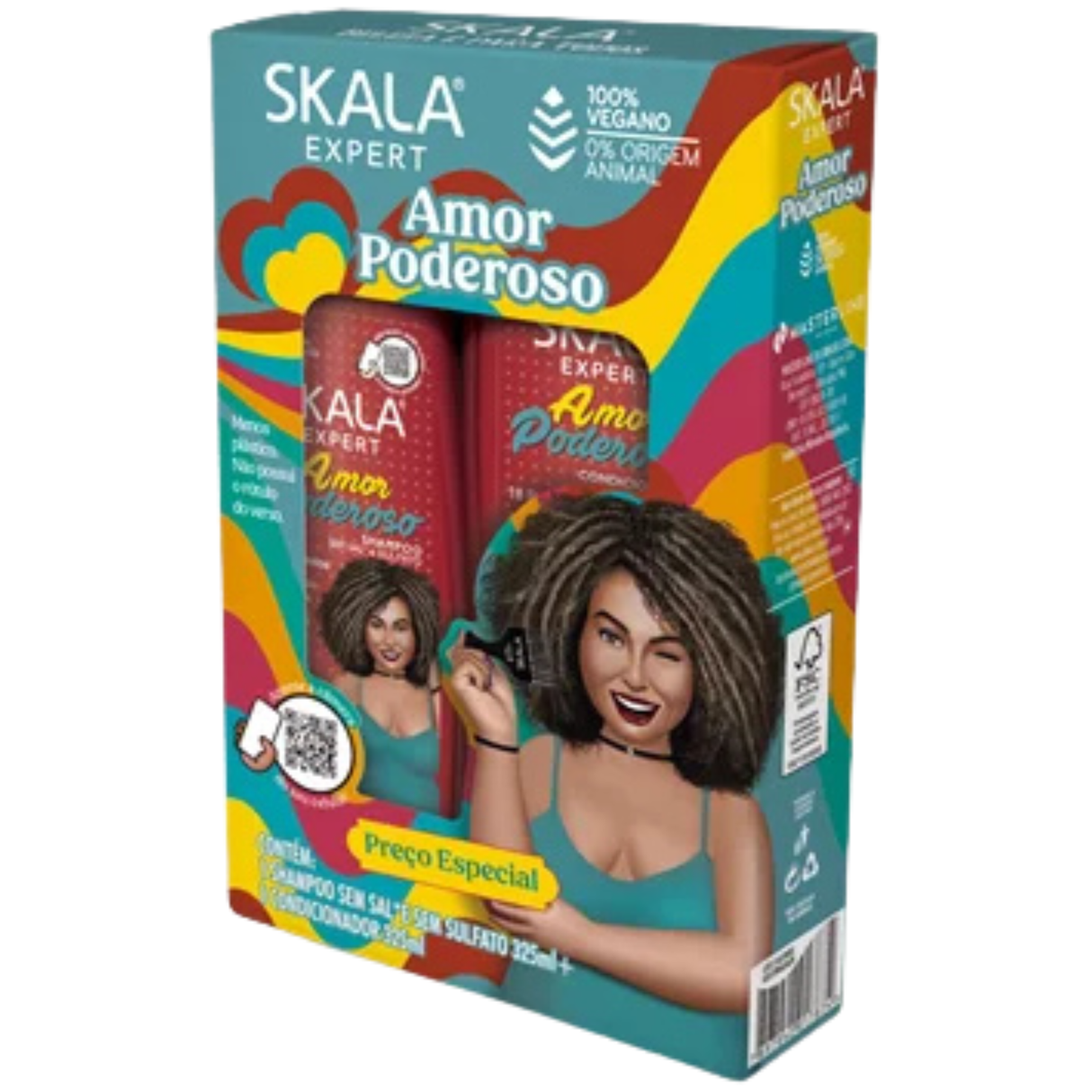 Kit Amor Poderoso Shampoo+Condicionador Skala