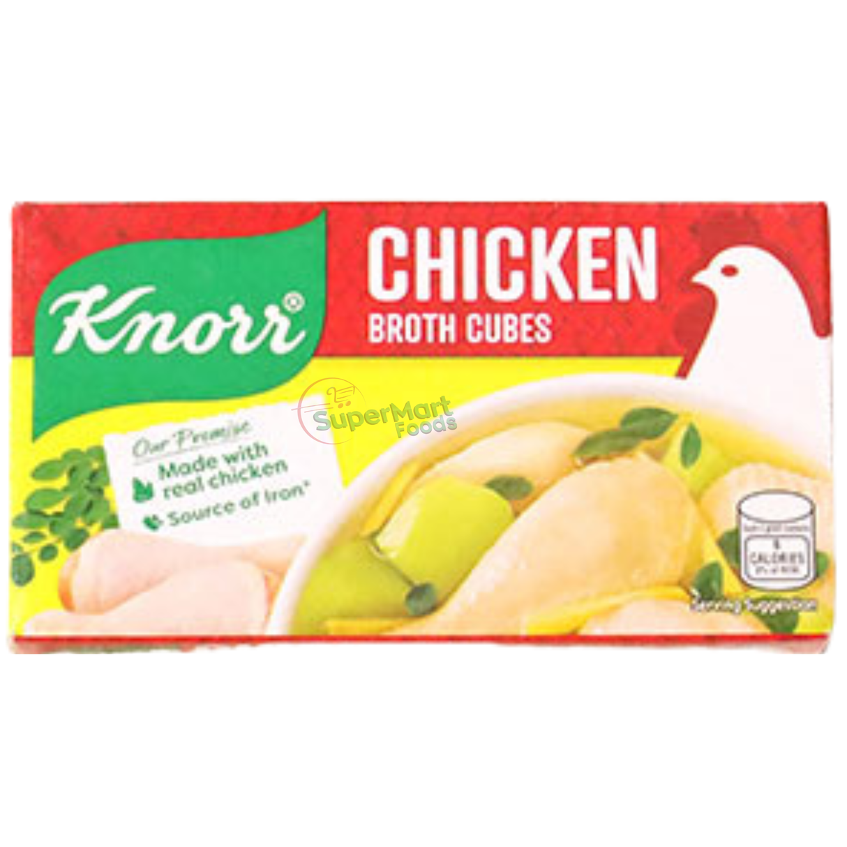 Knorr Chicken Broth Cubes 60g - SuperMart.japan