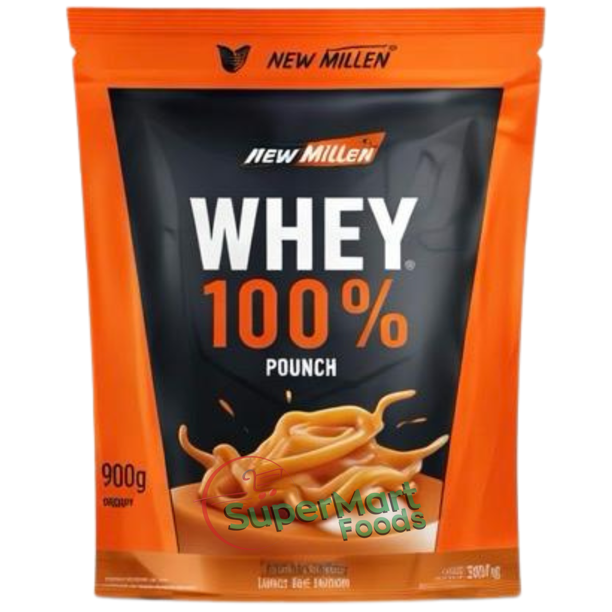 Whey 100% Pounch Dulce De Leche (New Millen) 900g