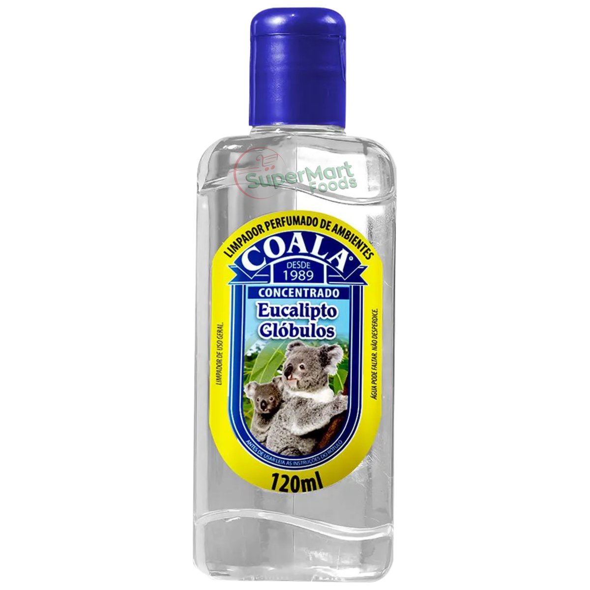 Coala Limpador Perfumado Concentrado Eucalipto Glóbulos 120ml