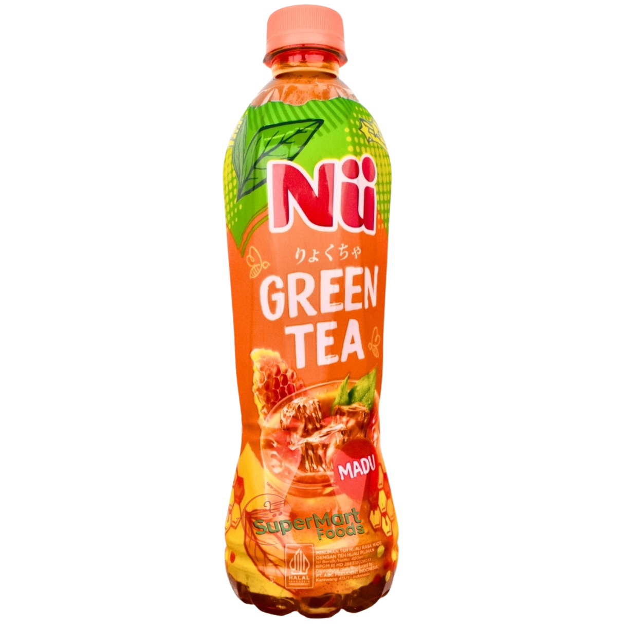 Nii Green Tea Honey 330ml