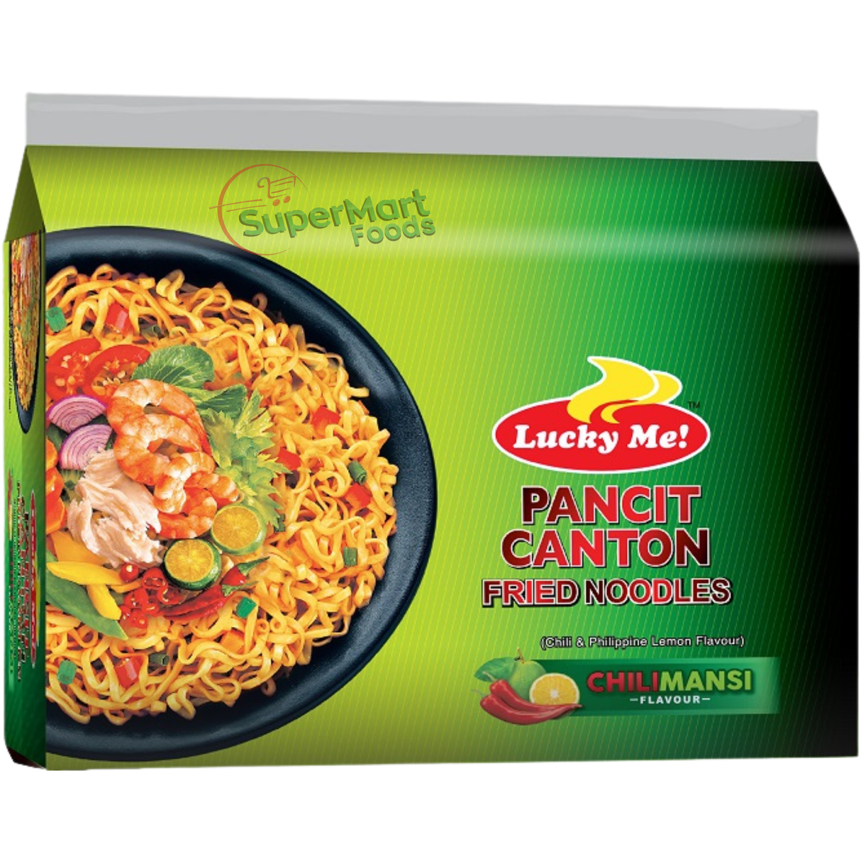 Lucky Me Pancit Canton Chilimansi 360g (60gX6)