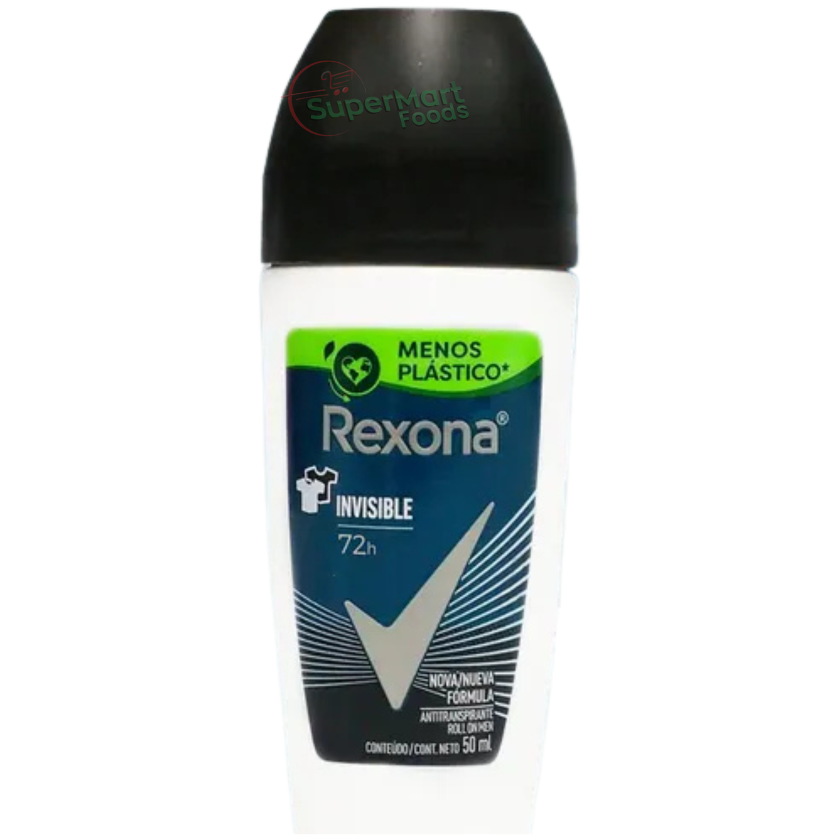 Rexona Men Invisible Desodorante Roll On 50ml - SuperMart.japan