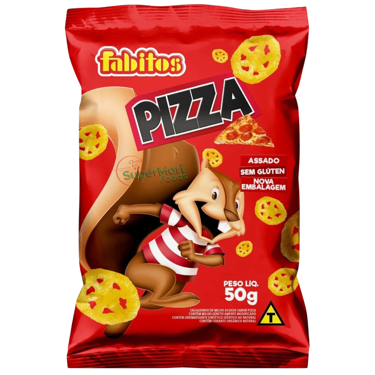 Salgadinho Fabitos Pizza 50g - SuperMart.japan