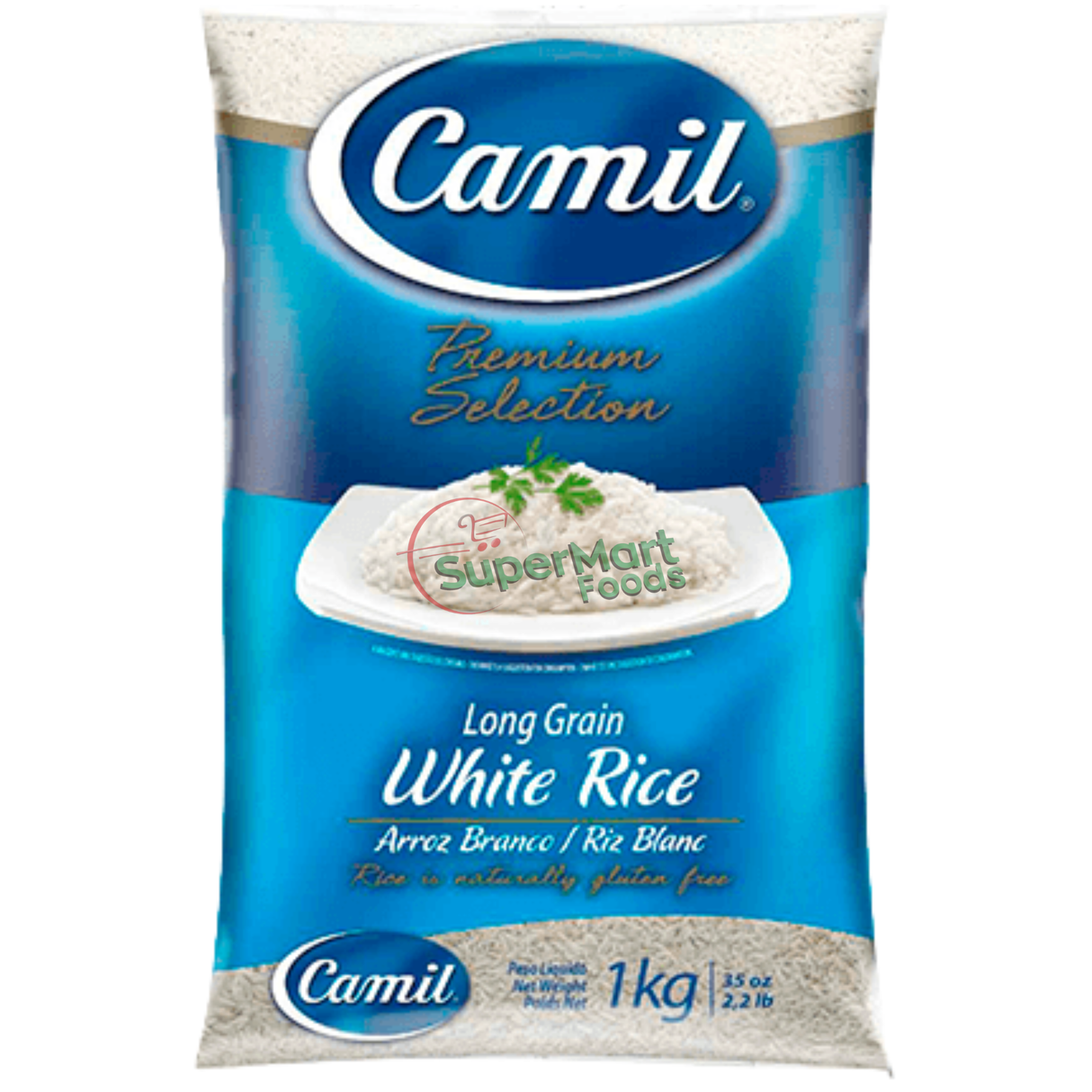 Arroz Agulhinha Camil 1kg