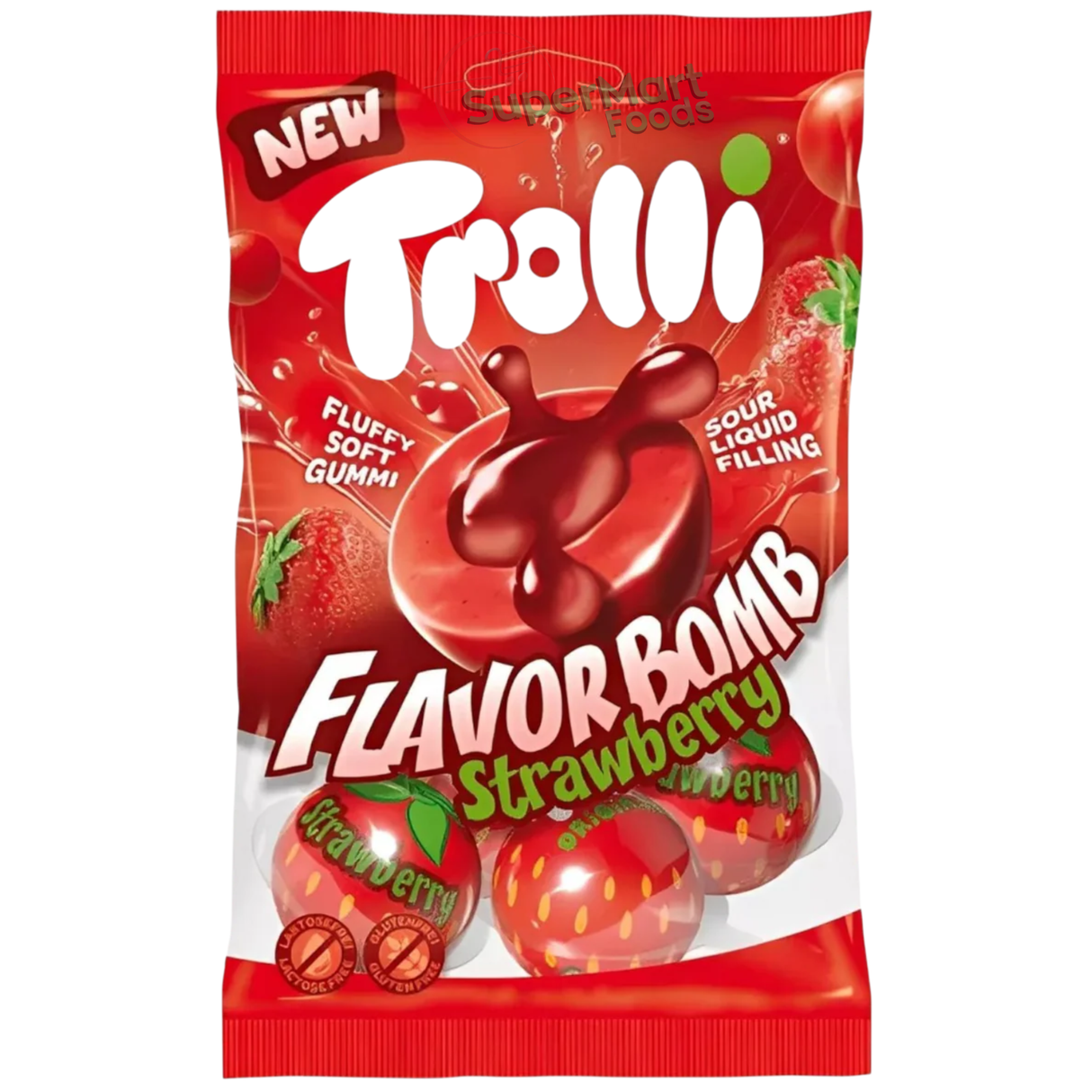 Trolli Flavor Bomb Strawberry 75g