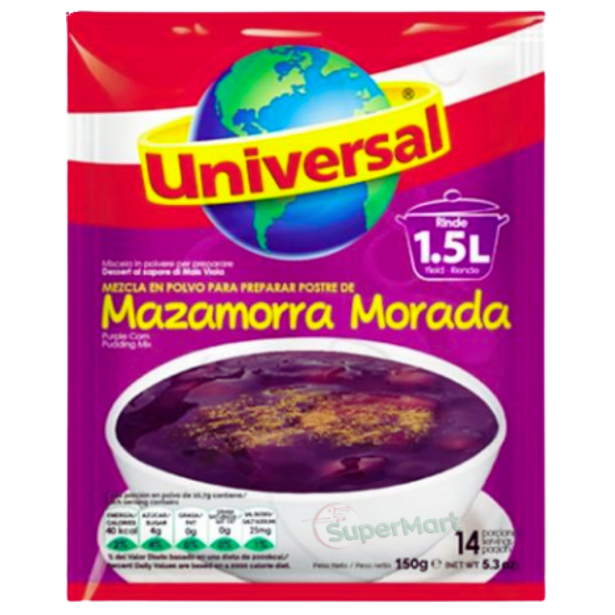 Universal Mazamorra Morada 150g 1,5L - SuperMart.japan