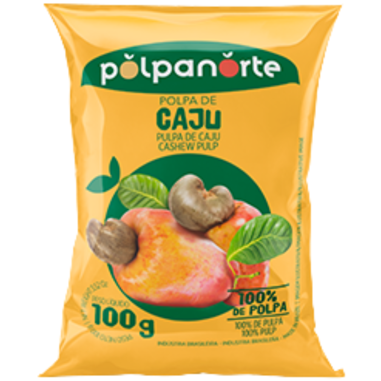 Polpa De Caju Polpanorte 100g