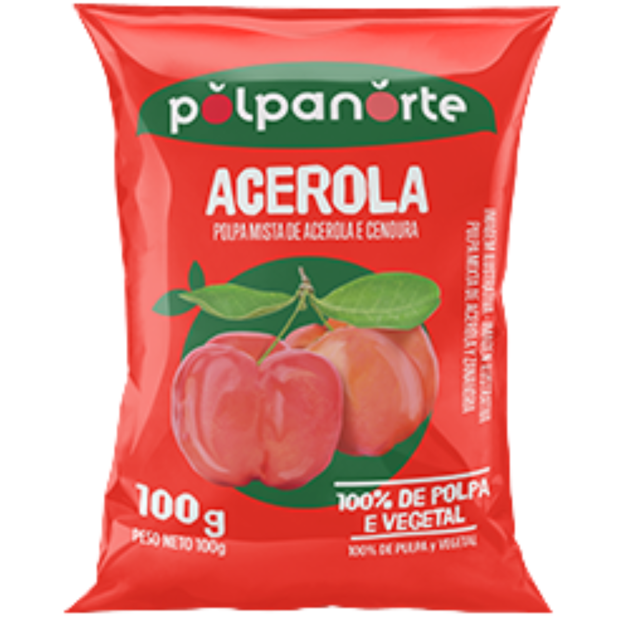 Polpa De Acerola Polpanorte 100g