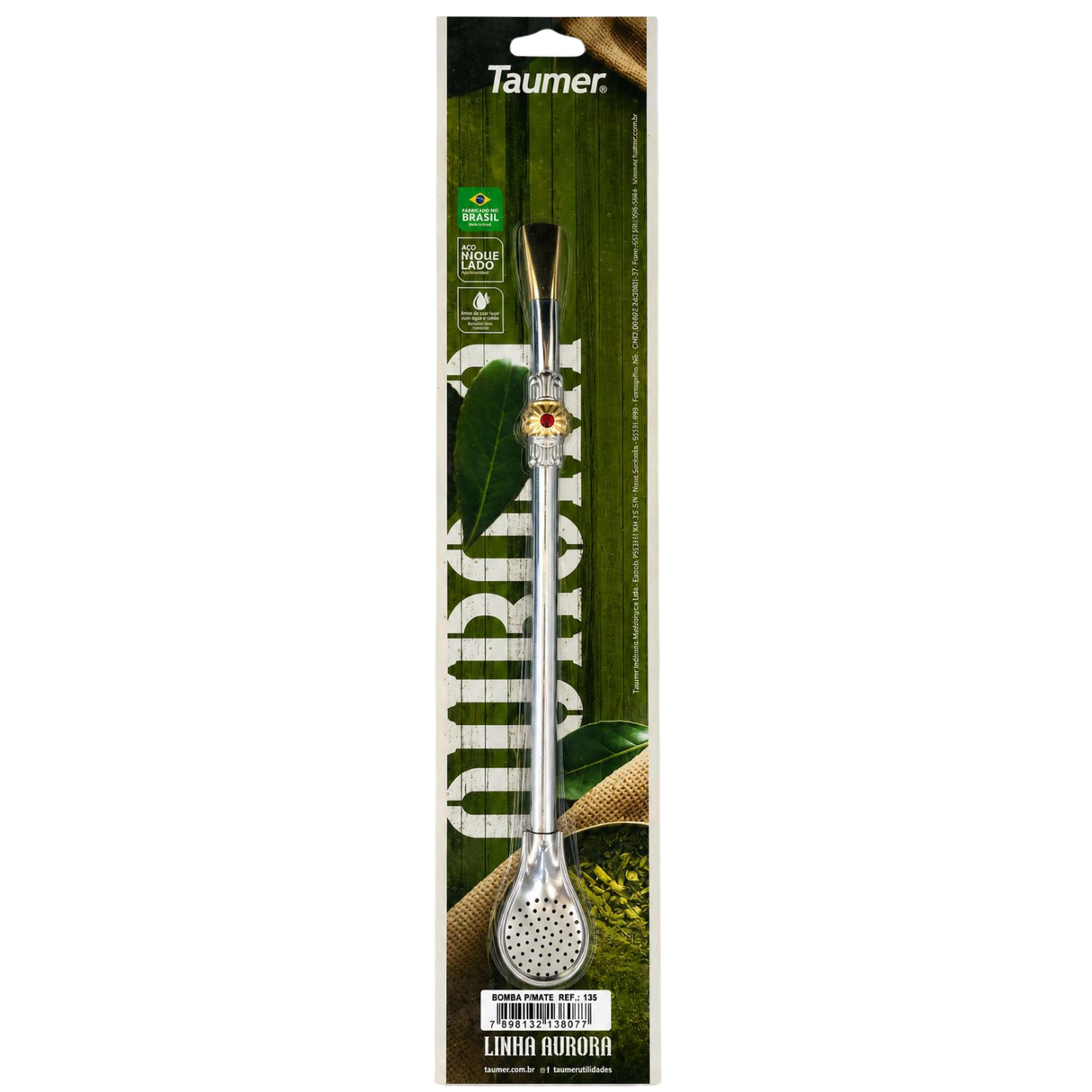 Taumer Bomba De Chimarrao 23cm