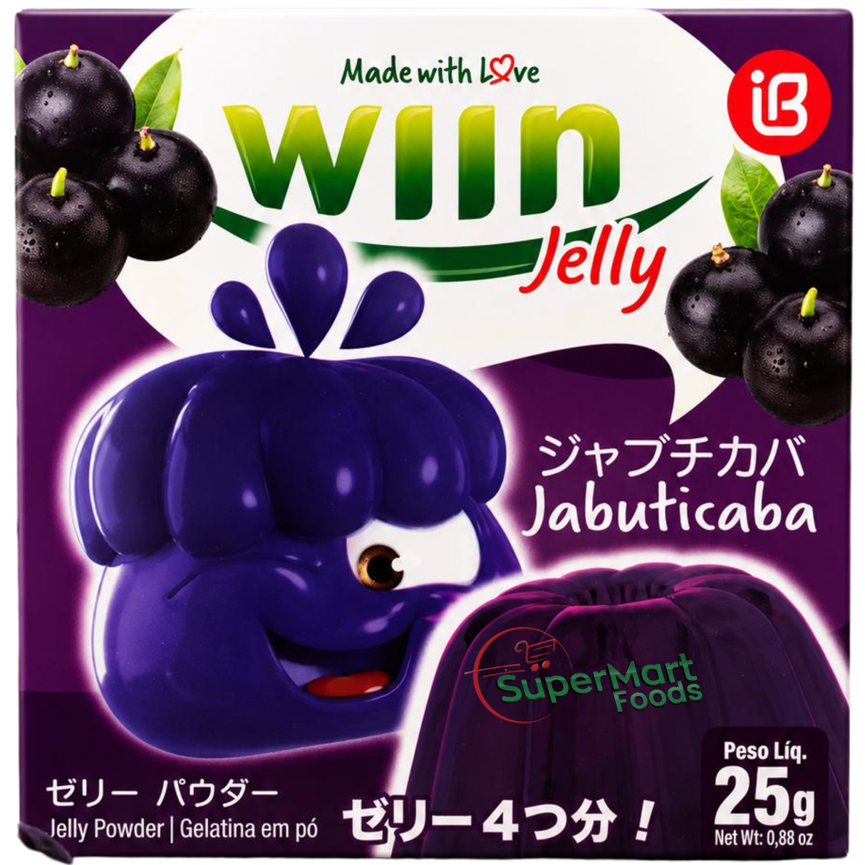 Gelatina Jabuticaba 25g (Wiin)