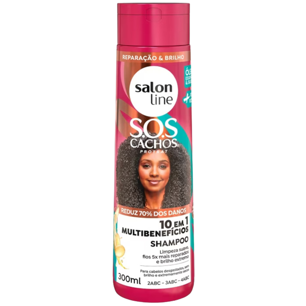 Salon Line SOS Cachos Shampoo Multibeneficios 300ml