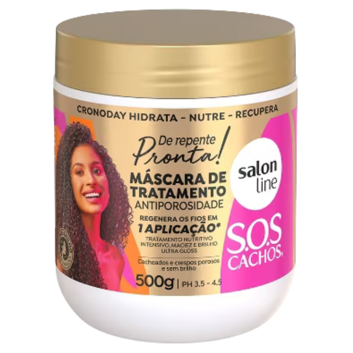 Máscara De Tratamento Antiporosidade 500g (De Repente Pronta)