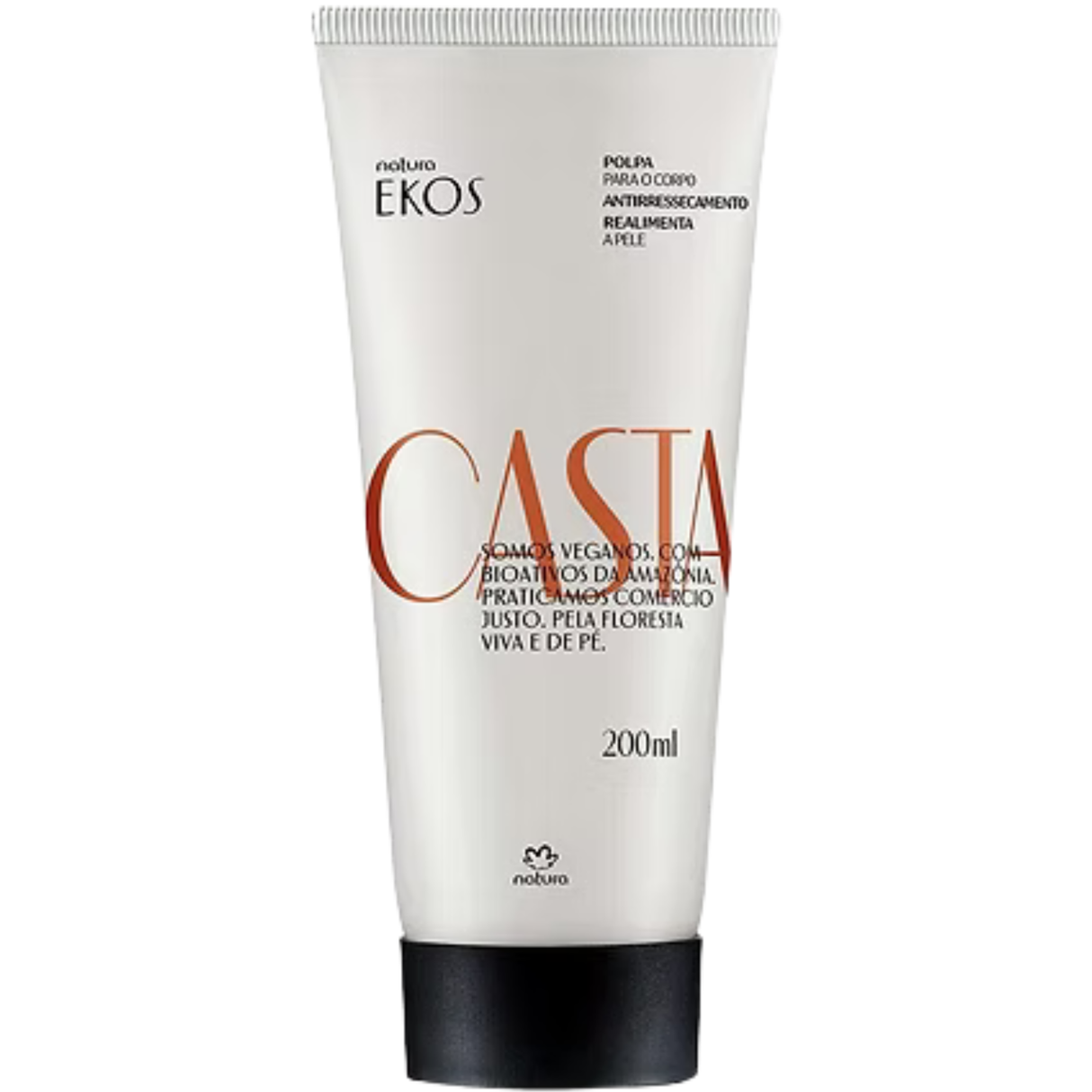 Natura Ekos Polpa Para o Corpo Antiressecamento Castanha 200ml