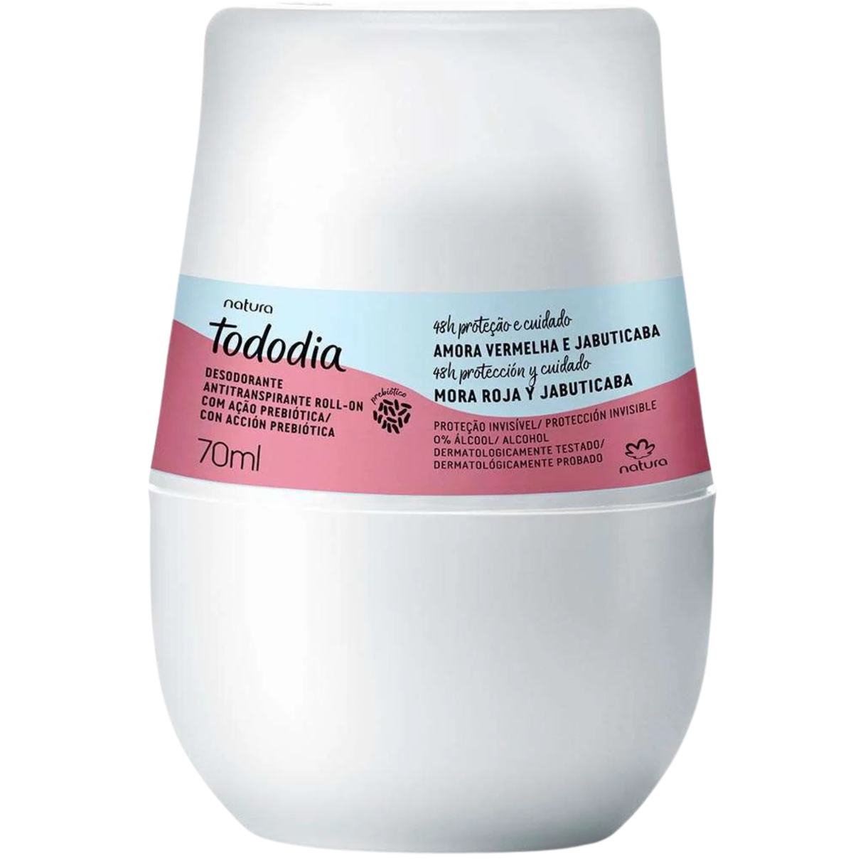 Natura Desodorante Roll On Amora vermelha e Jabuticaba 70ml