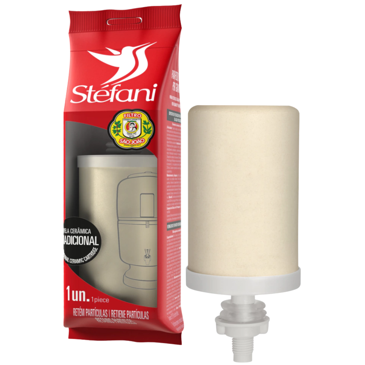 Vela De Ceramica Esterilizante Stefani Tradicional 1unid.