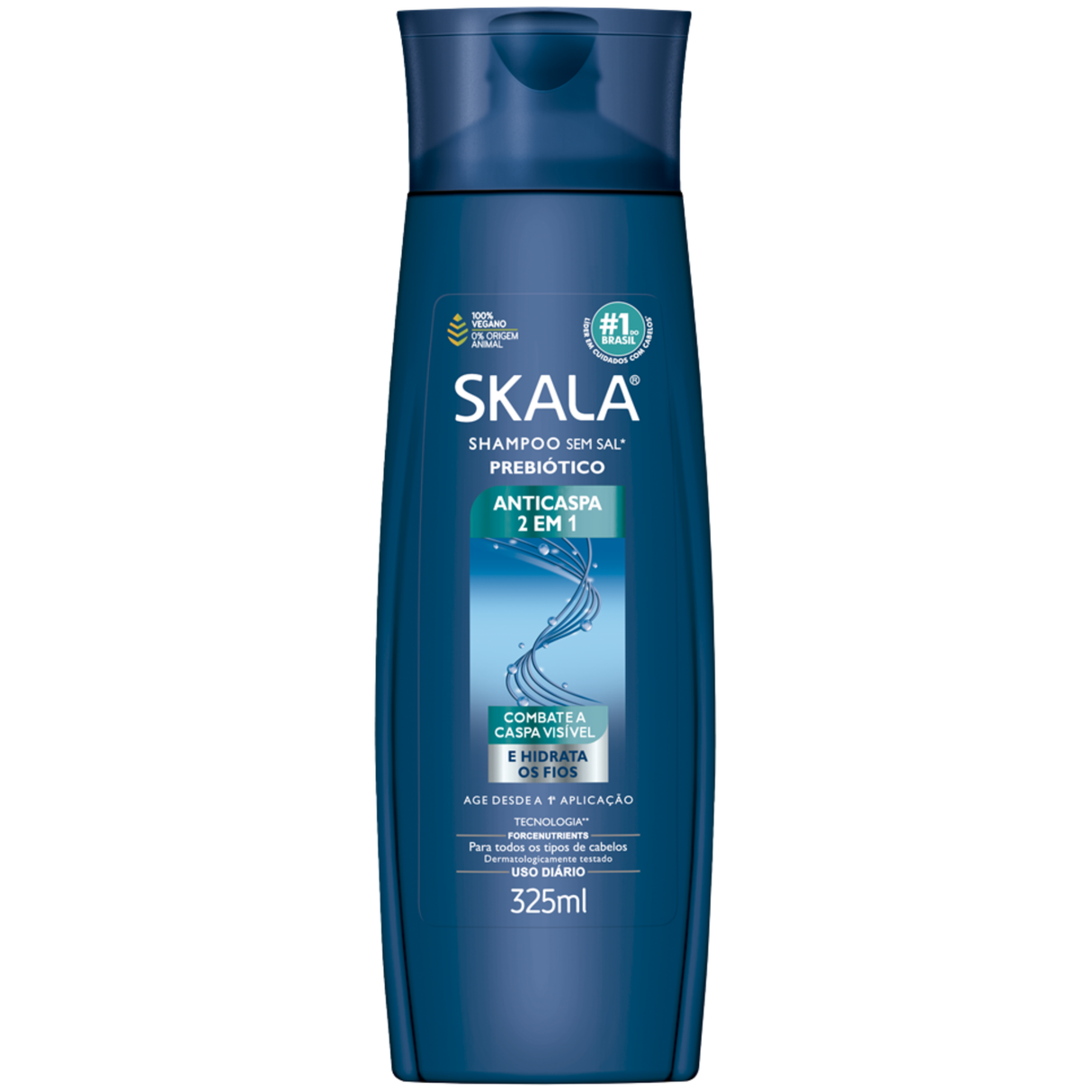 Skala Men Anticaspa 2 em 1 Shampoo 325ml