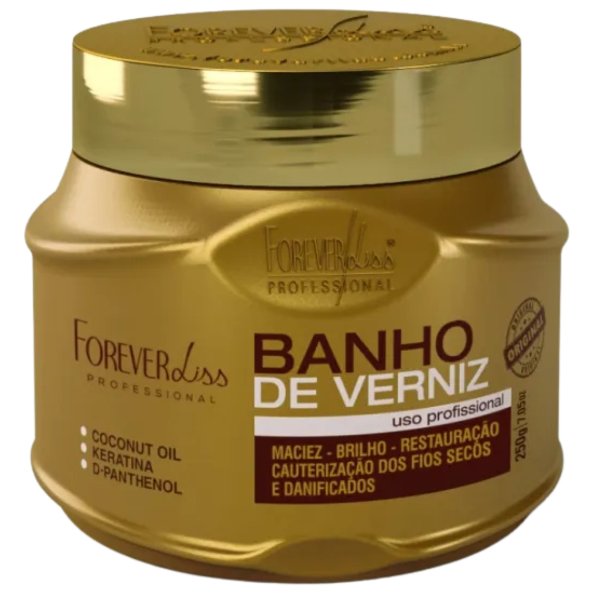Máscara Banho De Verniz Forever Liss 250g