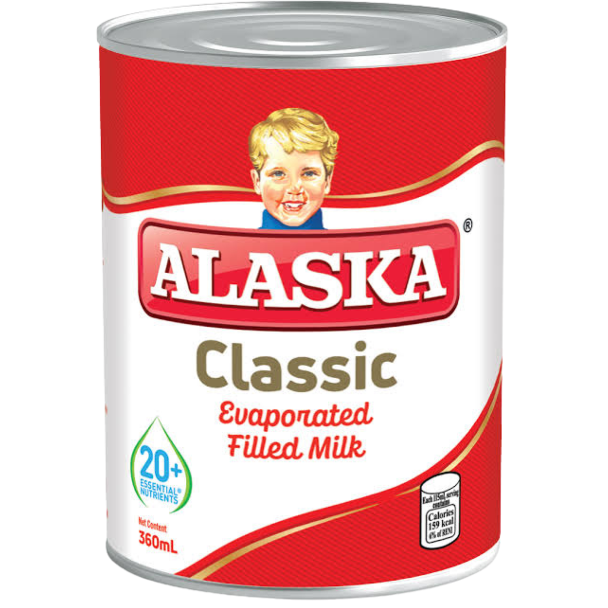 Alaska Classic Evaporated Filled Milk 360ml
