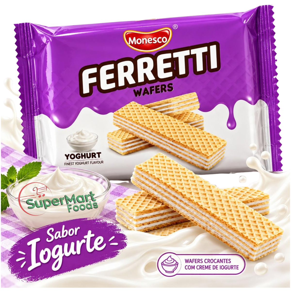 Ferretti Wafers Yogurte 50g