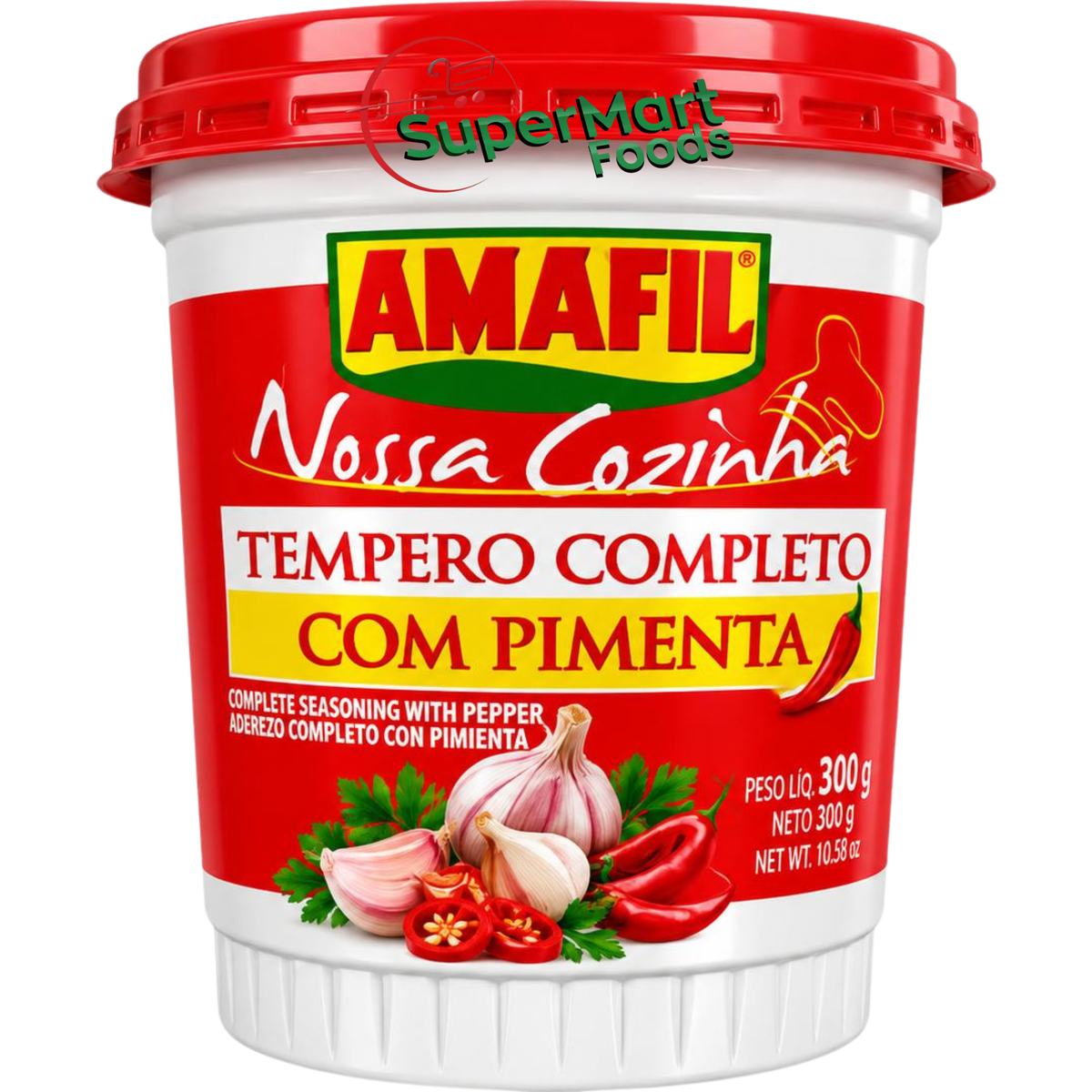 Amafil Tempero Completo Com Pimenta 300g