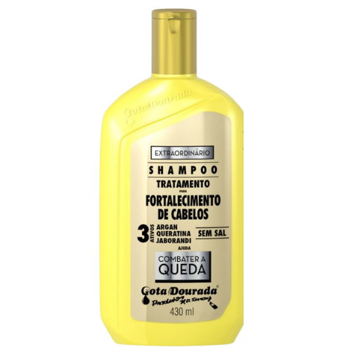 Shampoo Fortalecimento Extraordinário Gota Dourada 430ml