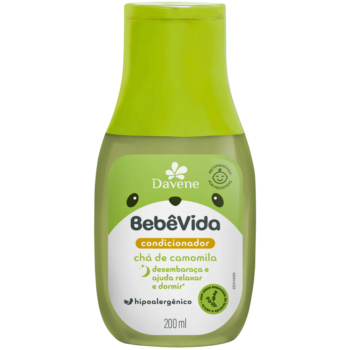 Condicionador Bebê Vida Chá de Camomila 200ml - (Davene)
