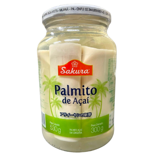 Palmito De Açaí Inteiro 530g (Sakura)