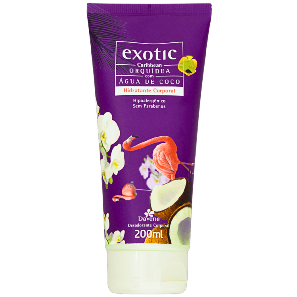 Hidratante Corporal Exotic Caribbean 200ml (Davene)