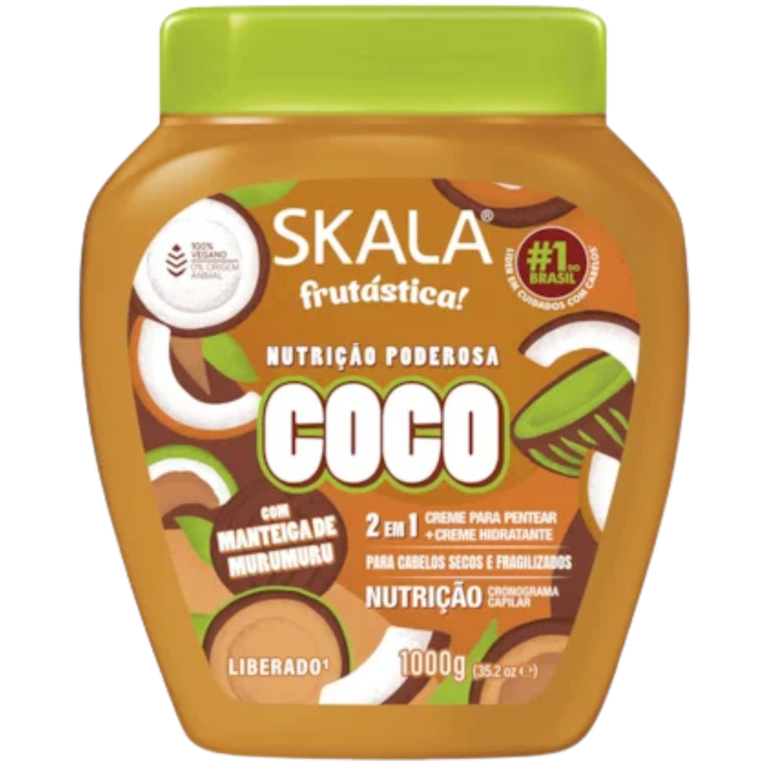 Skala Creme Tratamento Capilar Oleo De Coco 1kg