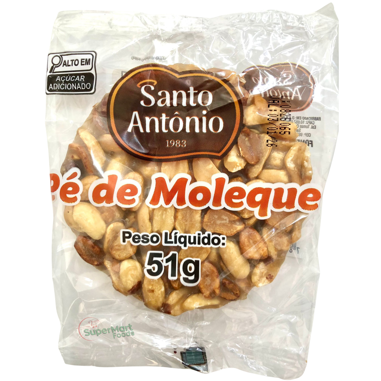 Pé De Moleque (Santo Antonio) 51g