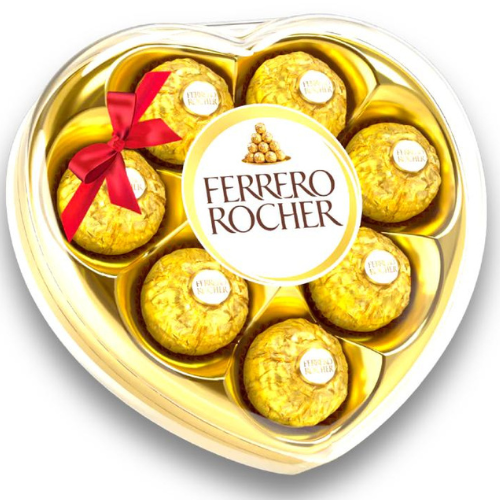 Ferrero Rocher Heart 8 Unidades 100g