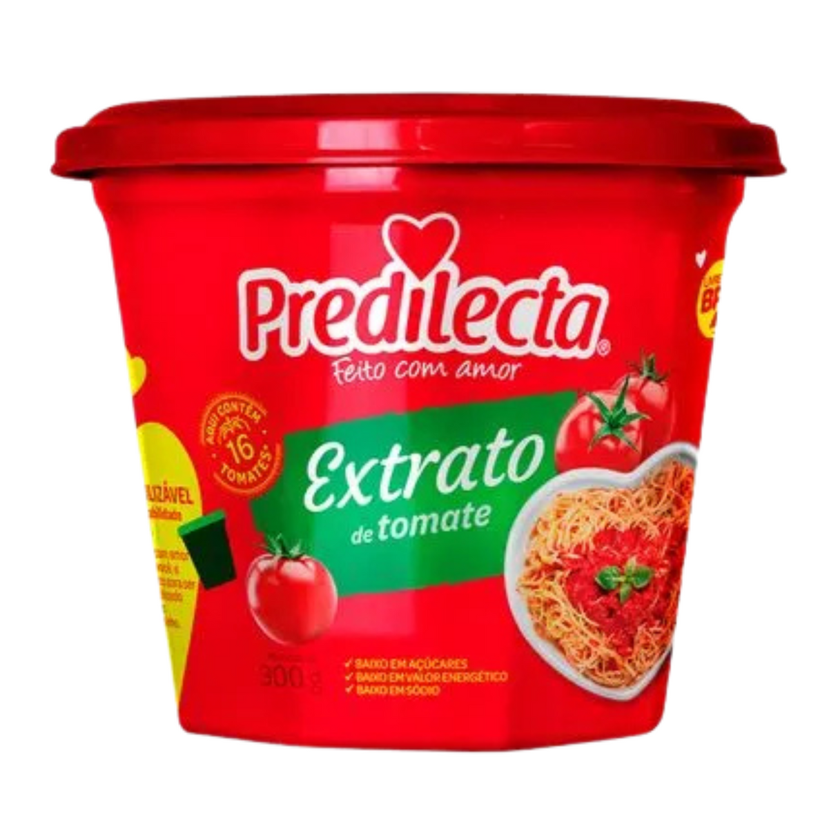 Extrato De Tomate Predilecta Pote 300g