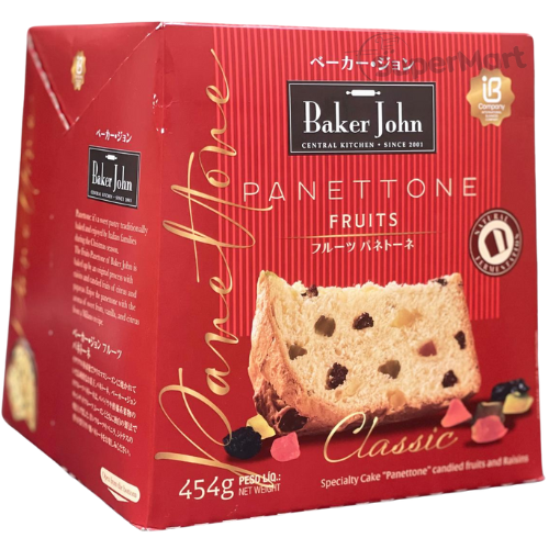 Panettone Fruta 454g (Baker John)